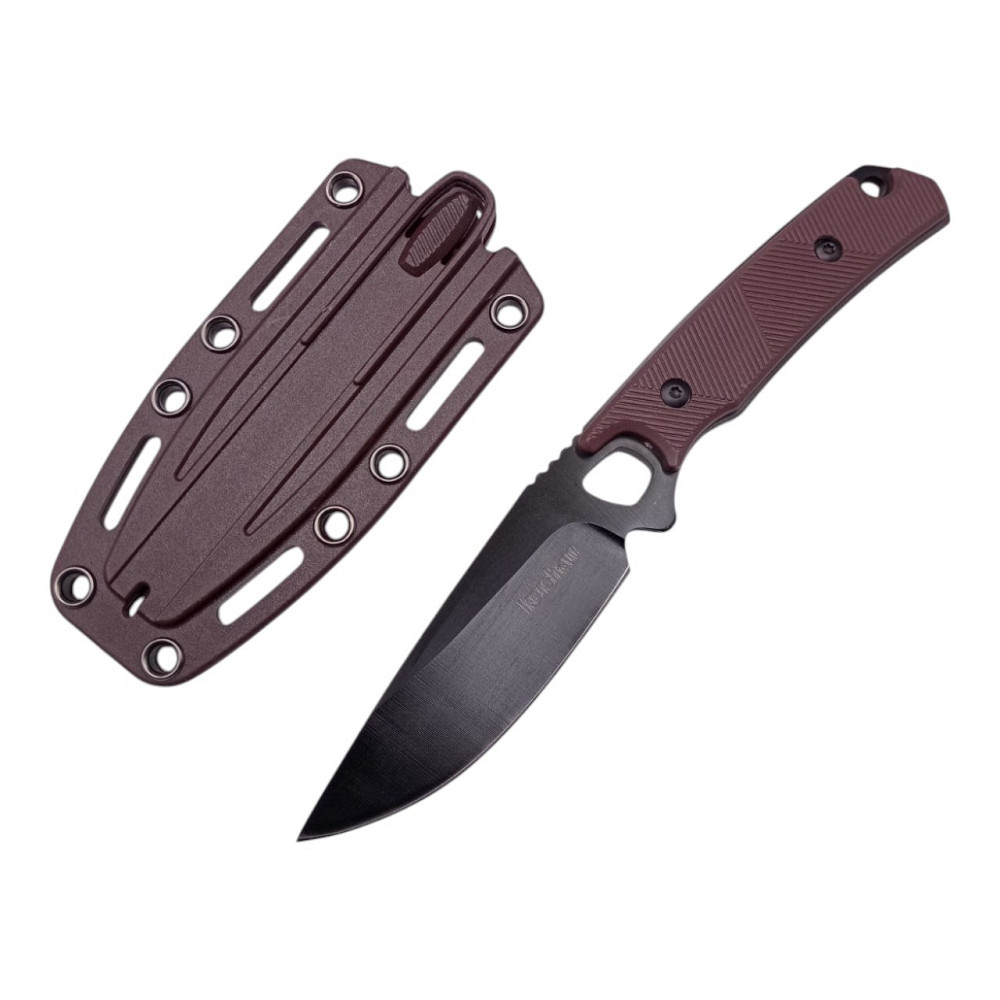 Ніж мисливський Kershaw Steppe, 699 Коричнево-чорний Дніпро - фото 1