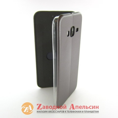 Чохол книжка Samsung J3 J300 J310 J320 Aspor Case grey Одеса - фото 5