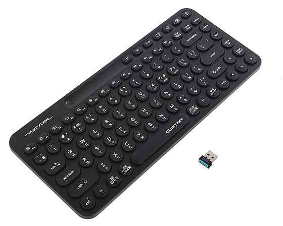 Клавіатура бездротова A4Tech FBK36C AS Black Чорний Харків