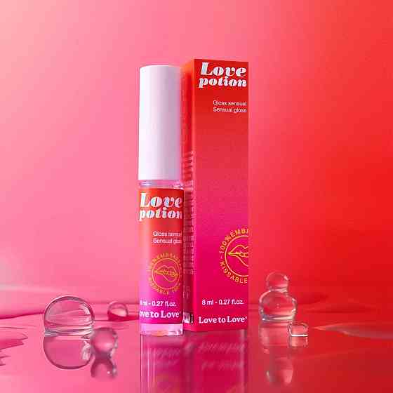 Стимулювальний блиск для губ Love To Love Love Potion - Gloss Sensuel 8 мл Sex Aura Київ