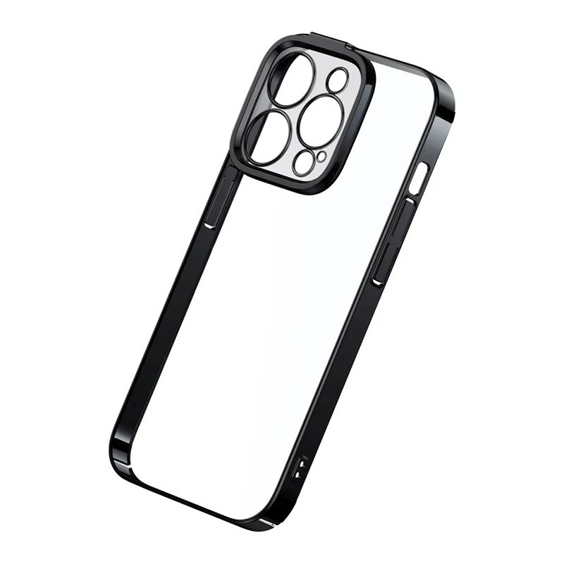 Чохол Iphone 14 Pro Max прозорий загартоване скло Baseus Glitter ARMC021101 Київ - фото 1