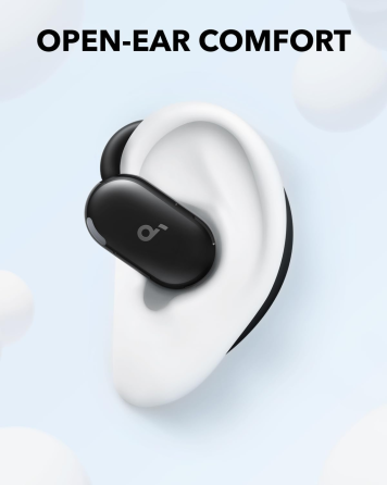 Бездротові навушники Anker Soundcore V20i Black відкриті Bluetooth 5.4 спортивні вологозахищені навушники з BassUp Київ