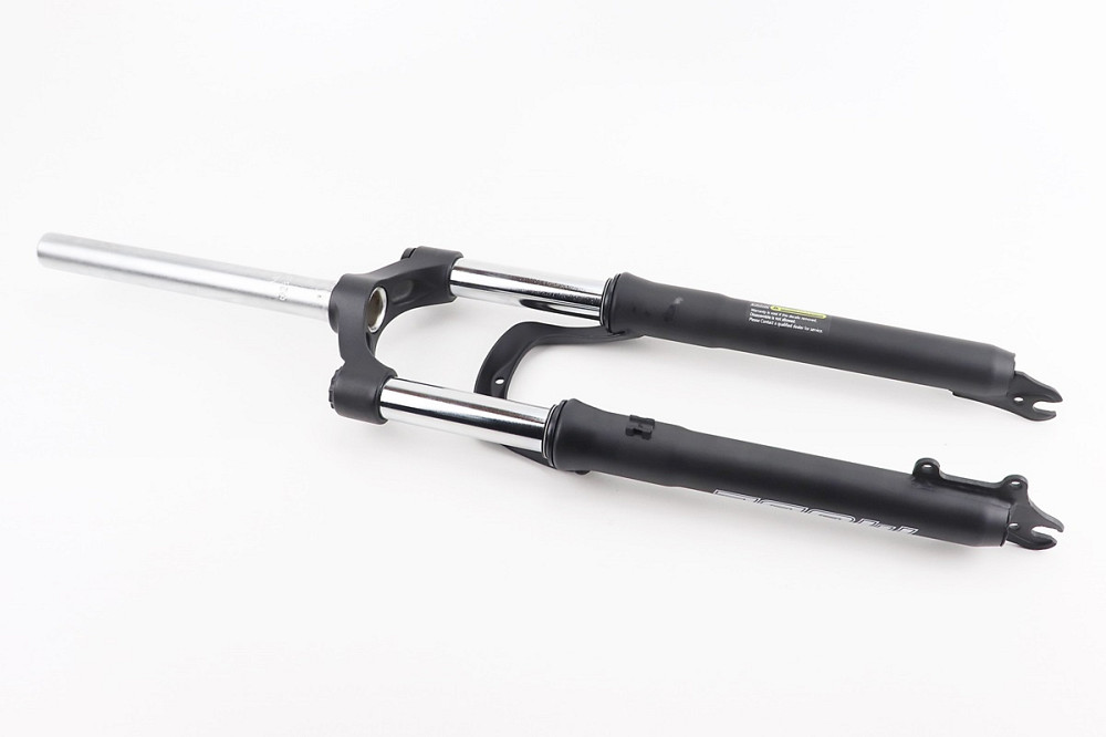 Вилка 26" амортизаційна, без різьби 1-1/8" (28,6мм), шток 255мм, з ходом 100мм, Disk-brake, пружинно-оливна, Lockout, чорна N780 Київ - фото 2