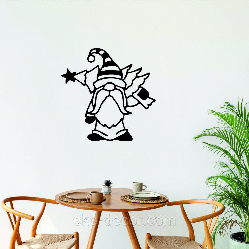 Декоративное настенное Панно «Гном», Декор на стену Киев - изображение 2