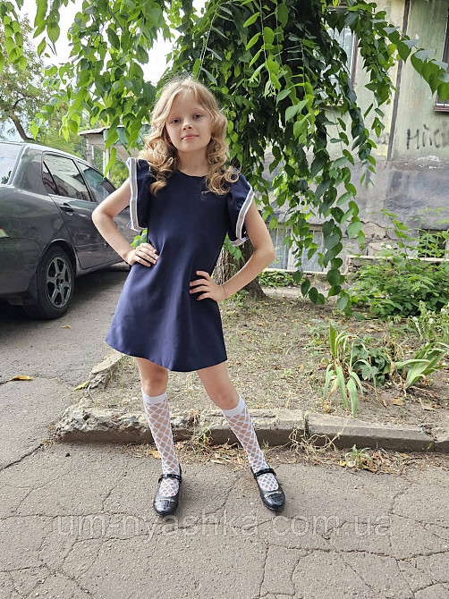 Школьный сарафан со светоотражающими вставками 122-146 Кривой Рог - изображение 4