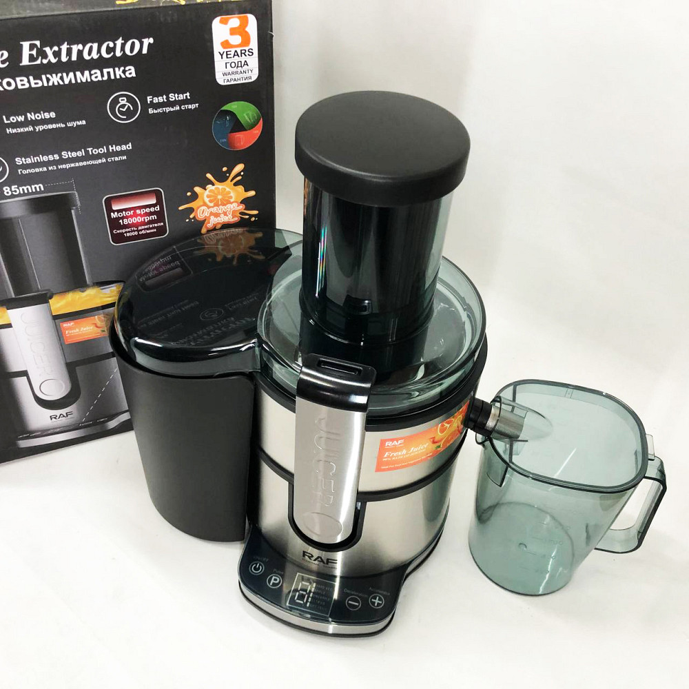 Соковижималка для гранату RAF R.2700 1.1 л 800 Вт, Маленька побутова соковижималка EV-78 Львів - фото 10