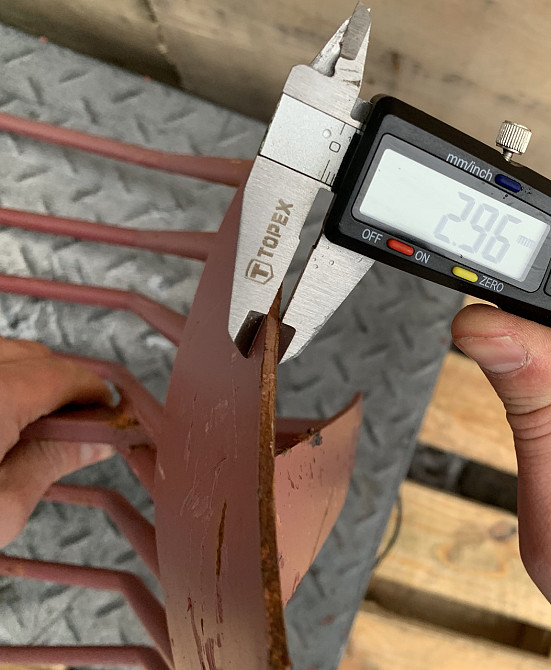 Картофелекопатель к мотоблоку Евро Булат усиленный (прут 12 мм) Харьков - изображение 6