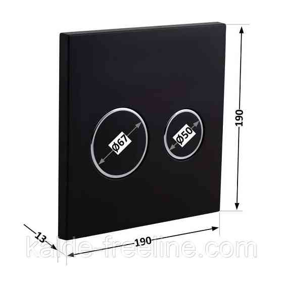 Панель змиву для унітаза Qtap Nest Uni QT0211P01V1178MB Харьков