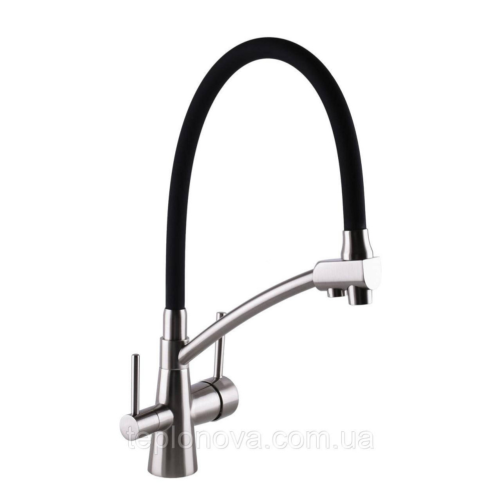 Смеситель для кухни под осмос Globus Lux LAZER GLLR-0700-8-STSTEEL Черновцы - изображение 3