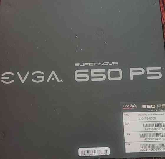 Блок живлення evga supernova p5 650w 80+ platinum. Харків