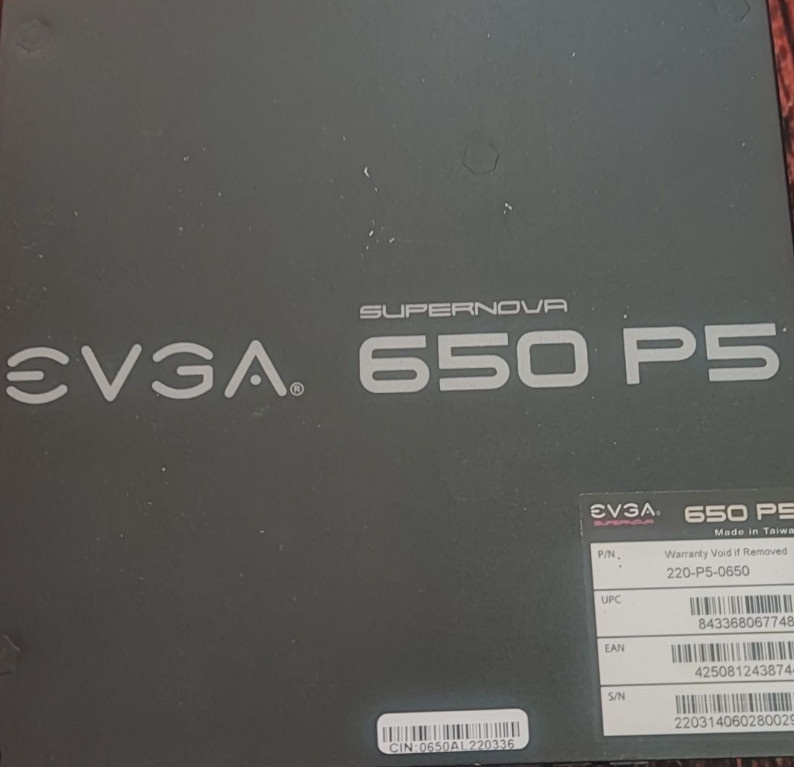 Блок живлення evga supernova p5 650w 80+ platinum. Харків - фото 3