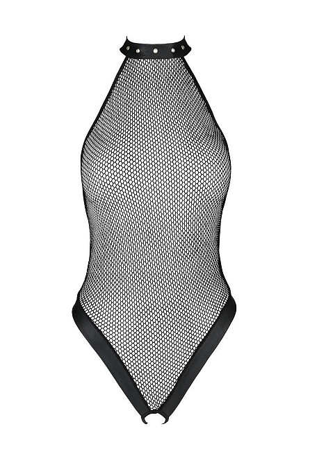 Боді-халтер з відкритим доступом Passion MOONLIGHT BODY L/XL black Sex Aura Київ - фото 4