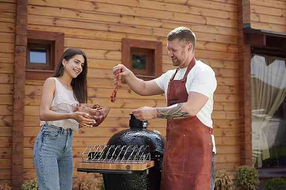 Керамический угольный гриль Primo Large Round All in One PGCRCG Код: 004197 Ровно