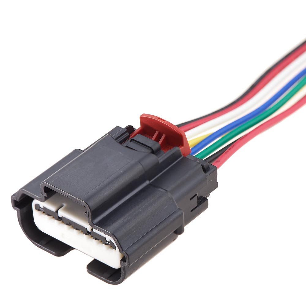 Електричний з'єднувач із дротом, 8-контактний Чорний, Пластик, Київ - фото 1