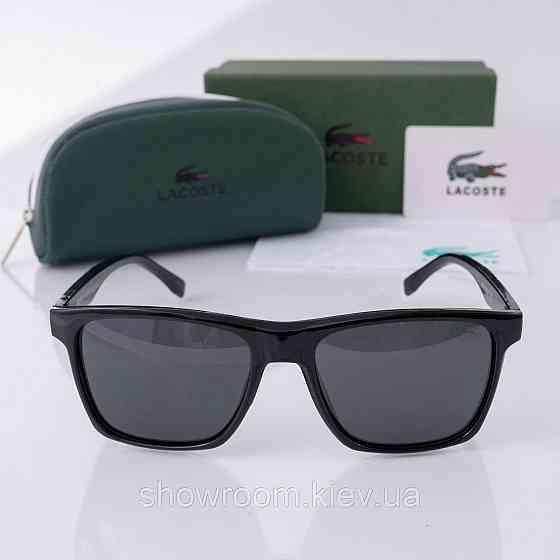 Брендові стильні чоловічі окуляри з поляризацією Lacoste (009) Київ