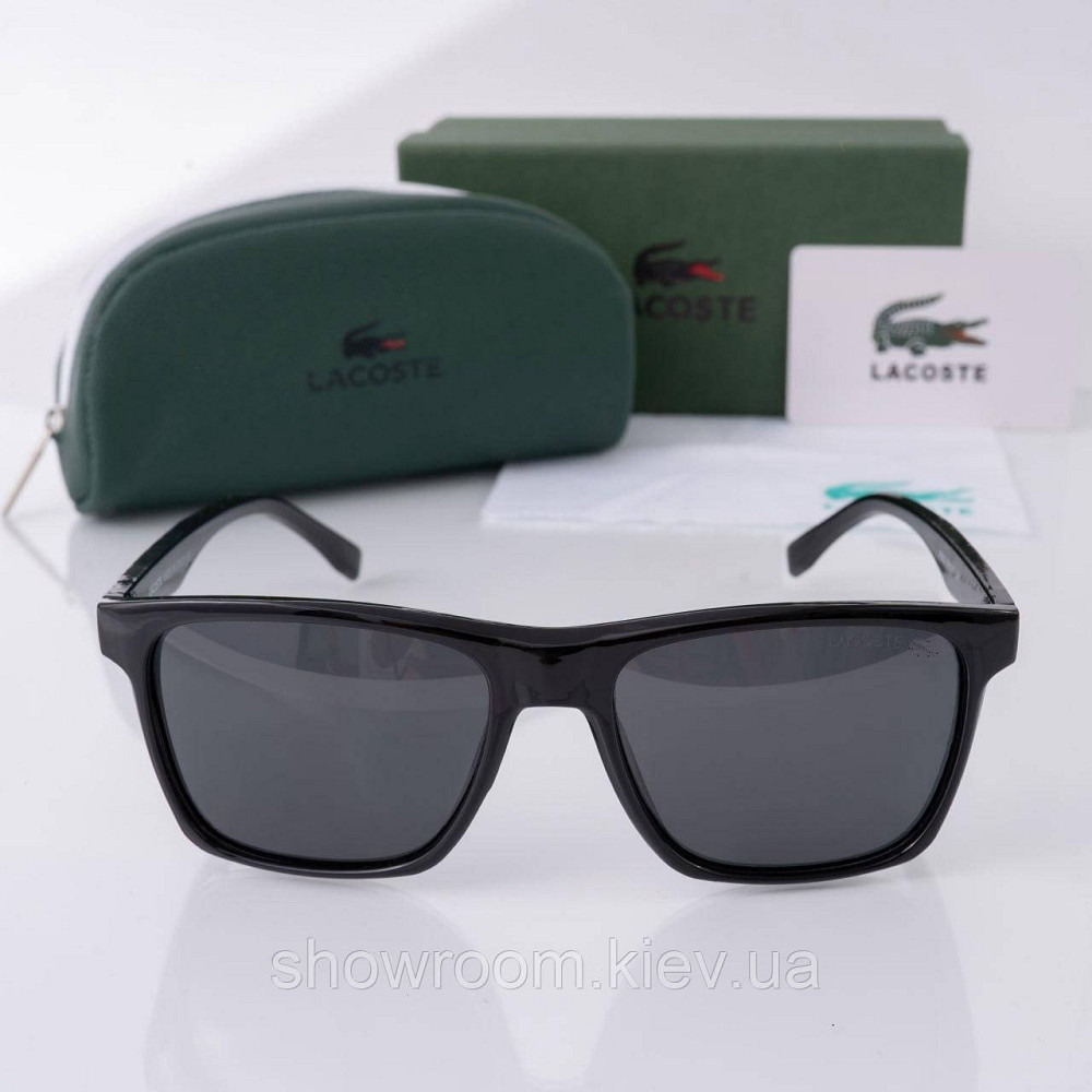 Брендові стильні чоловічі окуляри з поляризацією Lacoste (009) Київ - фото 2