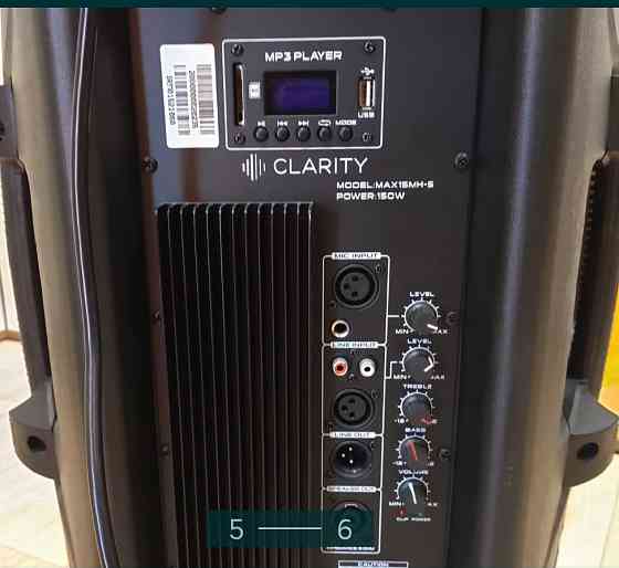 Акустическая система: Clarity MAX15MH S+ Микрофон SENNHEISER XS 1. Харьков