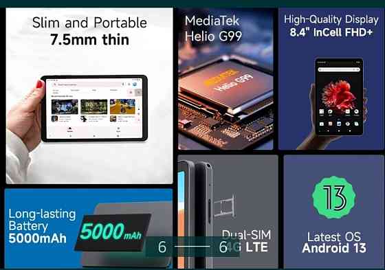 Планшет: iPlay 50 mini Pro/G99/ 8/128Gb.Новий Київ