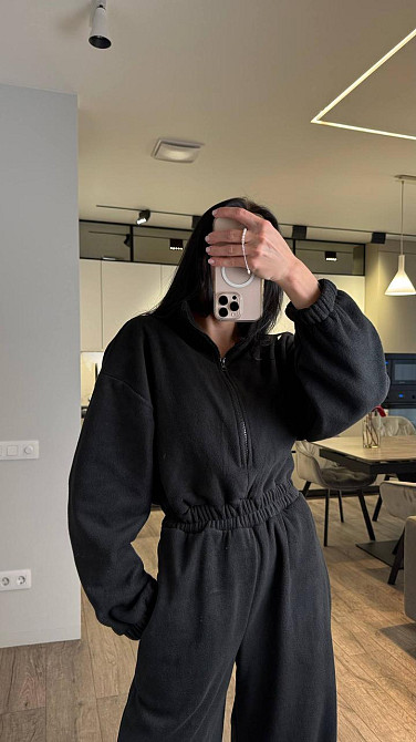 Жіночий повсякденний теплий комбінезон з фліса Одеса - фото 3