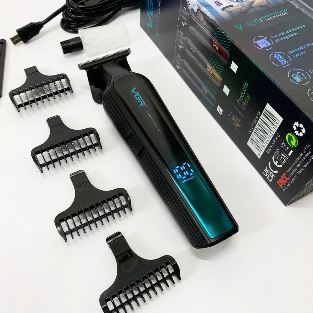 Практична машинка для стрижки волосся VGR V-930, Електромашинка для стрижки Набір машинок NP-39 Львів - фото 1