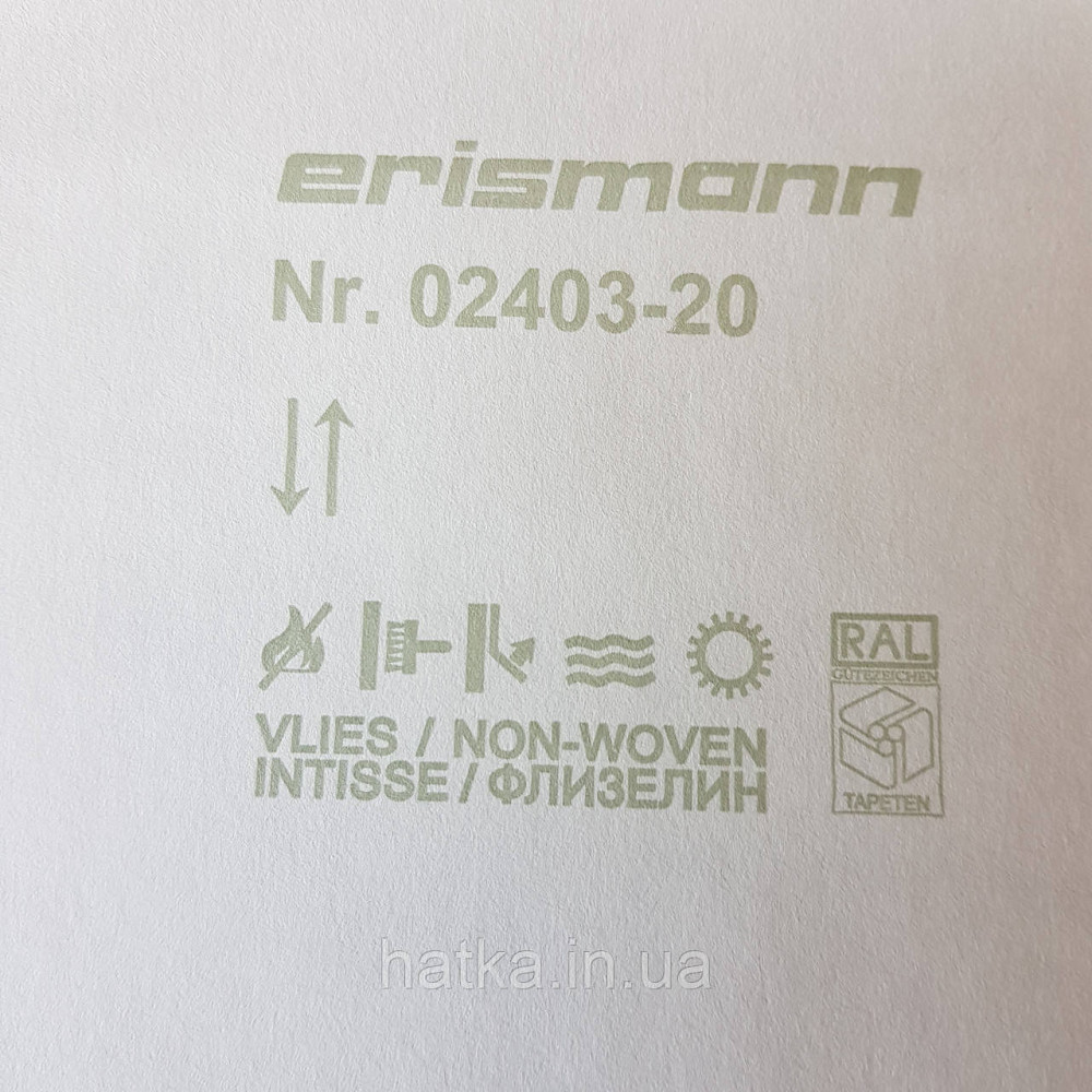 Шпалери вінілові на флізелін Erismann Brilliant colours 0.53x10 однотонні сірі сріблясті точки Київ - фото 3