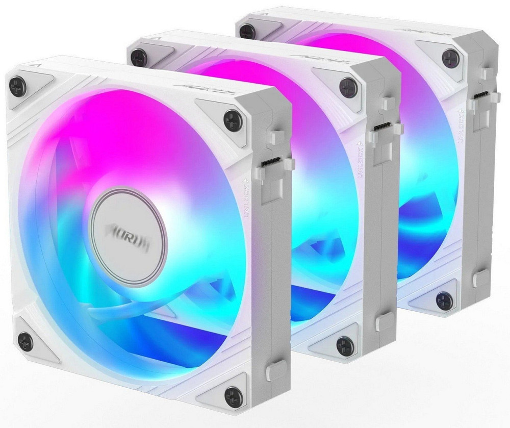 Вентилятор Gigabyte Aorus EZ Chain Fan 120 Ice 3-Pack White (GP-ECFAN1203 ICE) ( 14181 ) Харків - фото 2