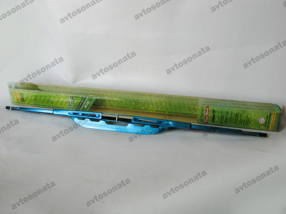 Двірник алюмінієвий із спойлером 559-22&quot; синій Вінниця - фото 3