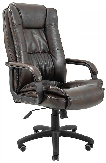 Офисное Кресло Руководителя Richman California Titan Dark Brown Пластик Рич М3 MultiBlock Коричневый Днепр - изображение 1