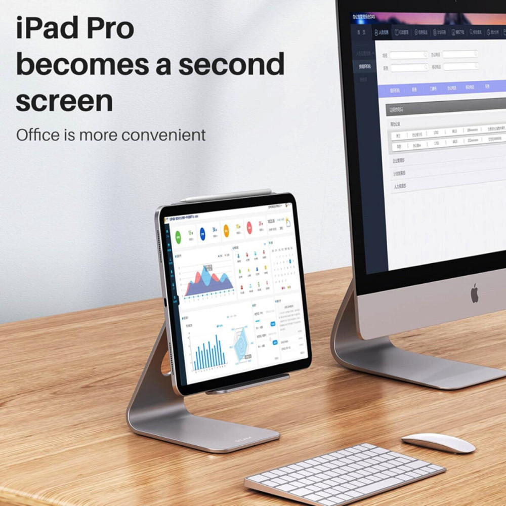 Тримач для ноутбуку Ulanzi Vijim Aluminum Alloy Desktop computer holder (UV-2514 X32) Киев - изображение 4
