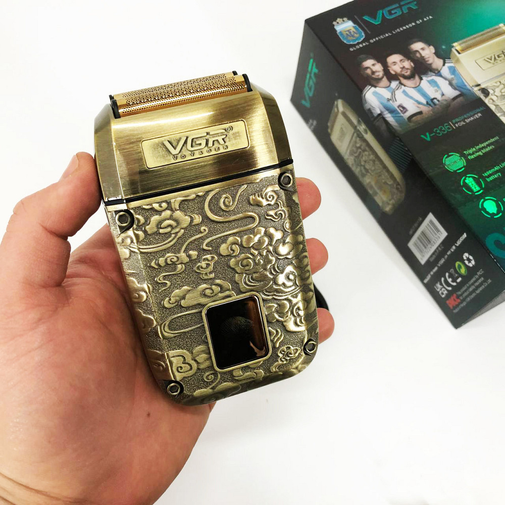 Компактная электробритва мужская VGR, Профессиональная электробритва бритва для бороды JK-53 Львов - изображение 9