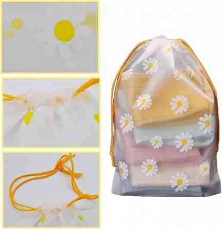 Набір пакетів для речей водонепромокальних із завязками 15шт Вінниця