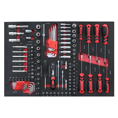 Візок з інструментом 7 секцій, 228 од. TORIN NTBR4007-X-2 Одеса - фото 7