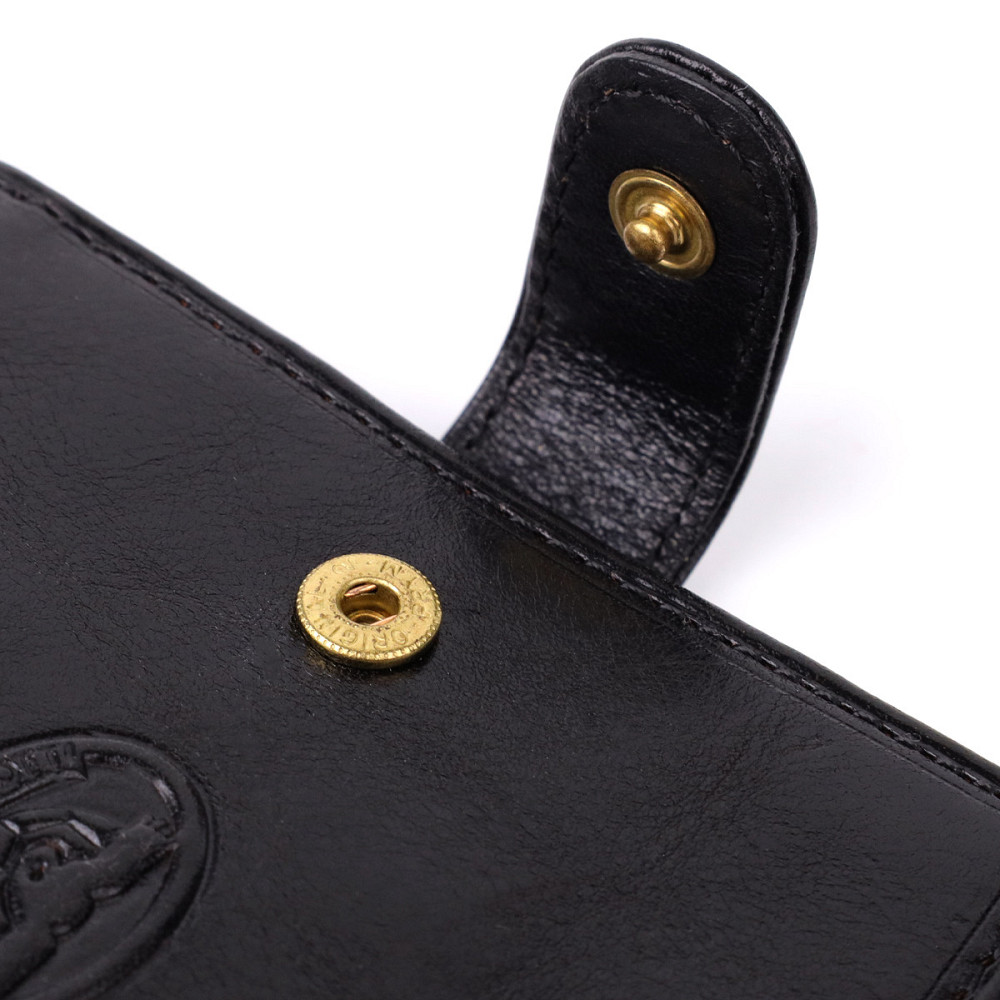 Стильный кошелек унисекс из глянцевой натуральной кожи Tony Perotti 20885_1 (1256 nero) Черный Киев - изображение 5