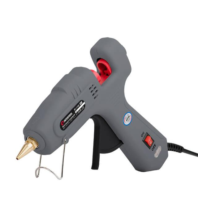 Пістолет клейовий 40(120) Вт, 195-210°C, під стрижні 10,8-11,5 мм, 10-16,5 г/хв INTERTOOL RT-1102 Київ - фото 9