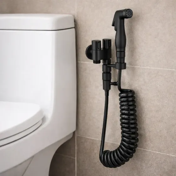 Гигиенический душ-биде с клапаном и спиральным шлангом AND YLN9041H Коломыя