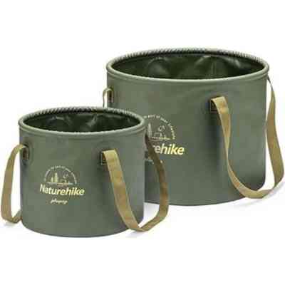 Ведро складное Naturehike ПВХ NH20SJ040 20 л зелене (6927595764640) Винница