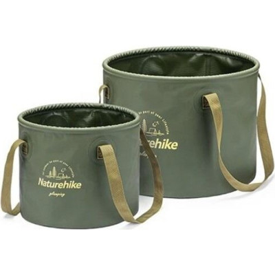 Відро складне Naturehike ПВХ NH20SJ040 20 л зелене (6927595764640) Вінниця - фото 5