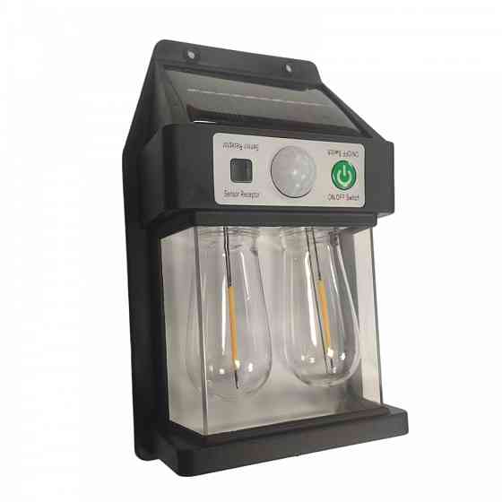 Ліхтар настінний вуличний YX-777 9518, із сонячною панеллю Винница