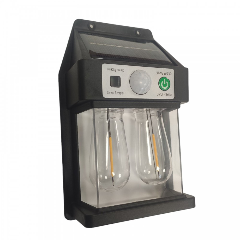 Ліхтар настінний вуличний YX-777 9518, із сонячною панеллю Винница - изображение 1