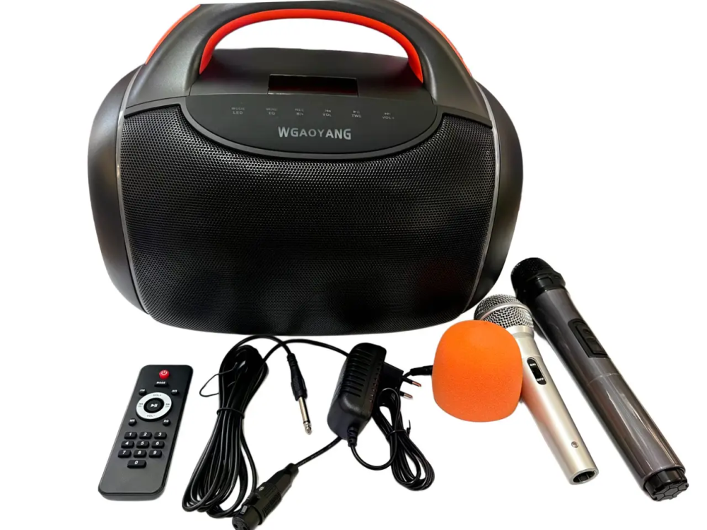 Мінідинамік Bluetooth 5" LED WGAOYANG WGY-502 6468 (6) Одеса - фото 2