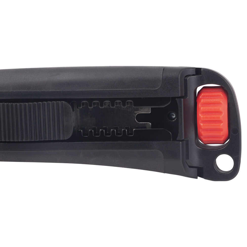 Нож сегментный лезвие 25мм корпус ABS/TPR автоматический замок ULTRA Киев - изображение 8