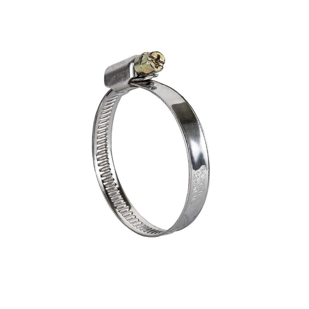 Хомут черв'ячний неіржавкий 9 мм D32-50мм 25 шт. SIGMA (2510101) Київ - фото 1