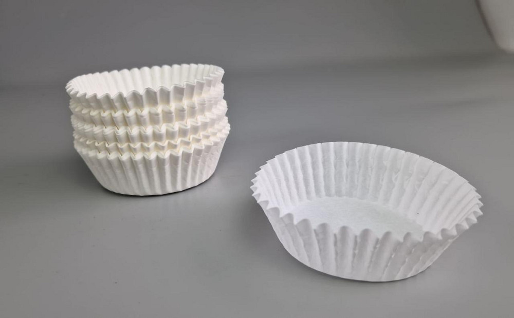 Тартолітка для кексів 9А кругла біла D70 H27,5 (100 шт.) (1 уп.) Харків - фото 1