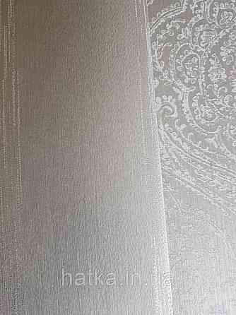 Текстильні шпалери на флізеліновій основі Cador Rasch Textil 086057 смуги світло-сірий Київ