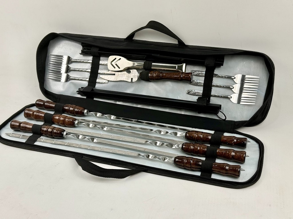 Набір шампурів Планшет Класик HAPPY DAYS подарунковий набір чоловікові Тернопіль - фото 8