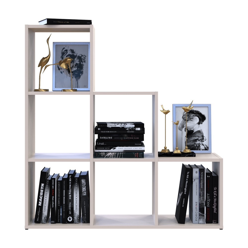 Стелаж Doros Степ 3х3 Кашемір відкритий 102.6х28.8х106.1 DRS-011766 (41516163) Львів - фото 4