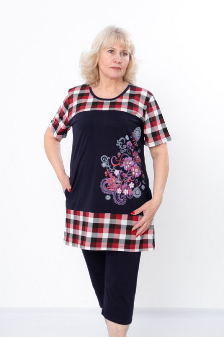 Комплект женский летний туника + трессы 