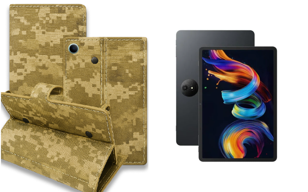 Книжка-трансформер для планшета TCL Nxtpaper 11 Plus, колір Black Pixel Київ - фото 1