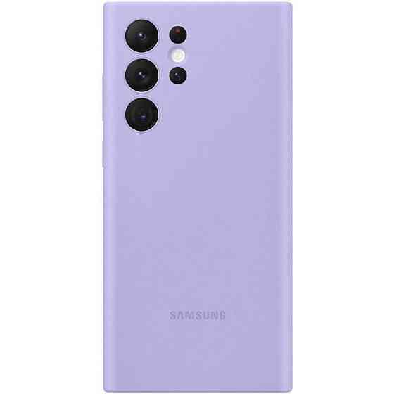 Чохол-накладка Samsung Silicone Cover для Samsung Galaxy S22 Ultra SM-S908 Fresh Lavender (EF-PS908TVEGRU) ( Світло-фіолетовий ) Харків