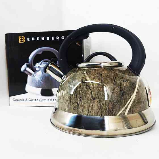 Чайник на плиту зі свистком нержавіюча сталь, Чайник зі свистком нержавіюча сталь DC-17 Івано-Франківськ